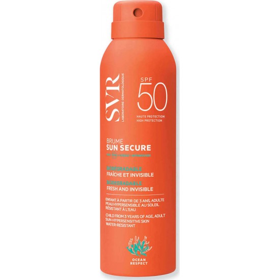 SVR Laboratoire Sun Secure Brume SPF50+ Αντιηλιακό Σπρέι Προσώπου & Σώματος 200ml