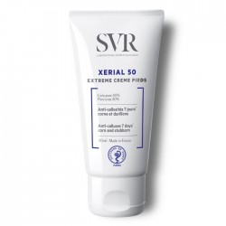 SVR Laboratoire Xerial 50 Extreme Feet Creme Κρέμα Ποδιών με Ουρία για Αντιμετώπιση των Κάλων & των Ρόζων 50ml