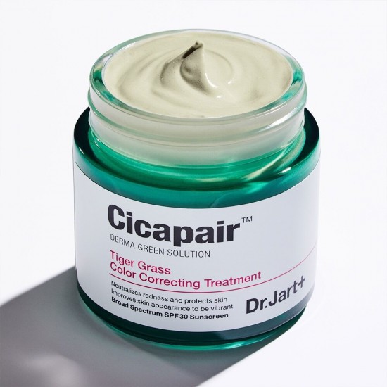 Dr. Jart+ Cicapair Tiger Grass Κρέμα Προσώπου για Ενυδάτωση, Ανάπλαση & Πανάδες 15ml