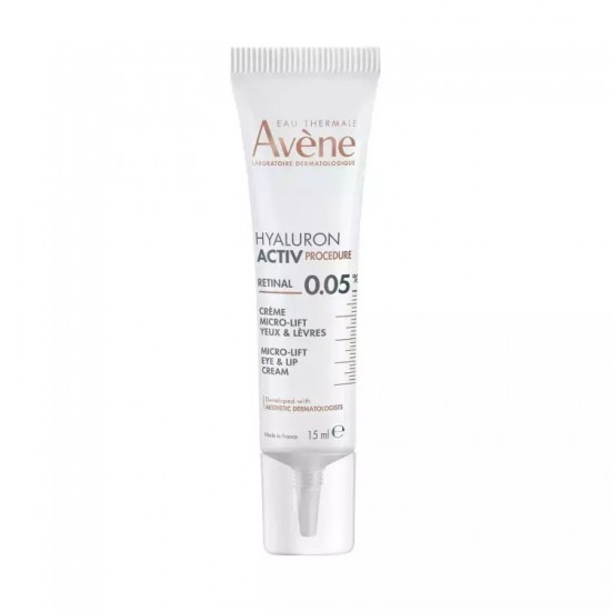  Κρέμες Ματιών Eau Thermale Avène Hyaluron Activ Procedure Κρέμα Ματιών & Χειλιών για Ανόρθωση Βλεφάρων , Ενυδάτωση , Σύσφιξη & Ανάπλαση 15ml