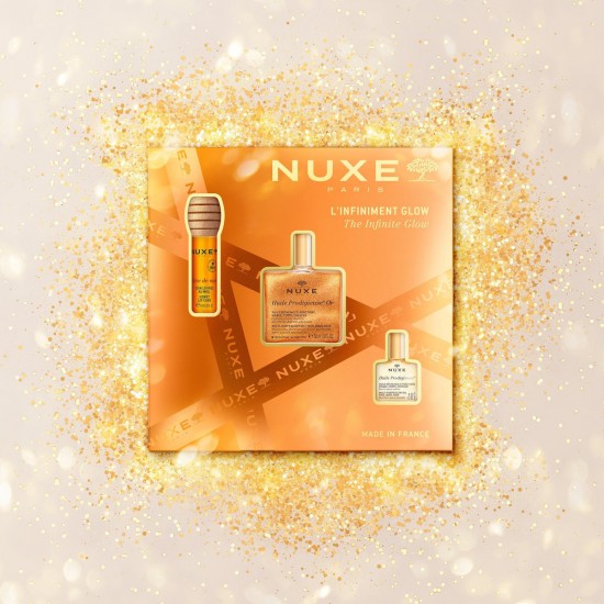 Nuxe Huile Prodigieuse Xmas Set Περιποίησης για Ενυδάτωση & Λάμψη 3τμχ