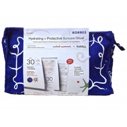Korres Yoghurt Σετ με Αντηλιακό Προσώπου & Νεσεσέρ SPF30 3τμχ