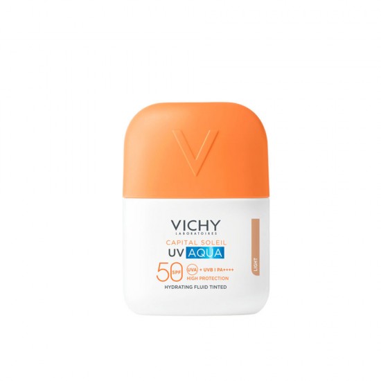 Vichy Capital Soleil Αντηλιακή Λοσιόν Προσώπου SPF50 με Χρώμα 50ml