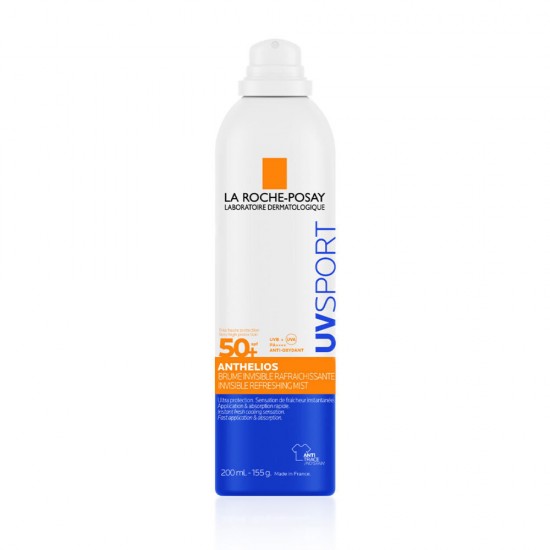 La Roche Posay Anthelios UVSPORT Αδιάβροχο Αντηλιακό Mist Προσώπου και Σώματος SPF50+ 200ml