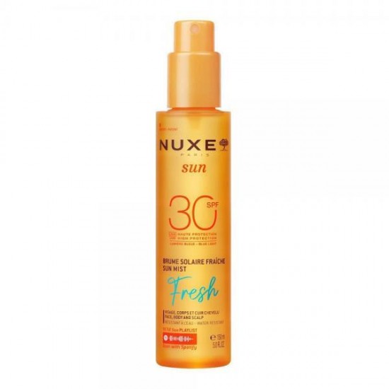 Nuxe Sun Αντηλιακό Mist Προσώπου και Σώματος SPF30 150ml