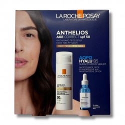 La Roche Posay Anthelios Age Correct Σετ με Αντηλιακό Προσώπου & Serum SPF50 2τμχ