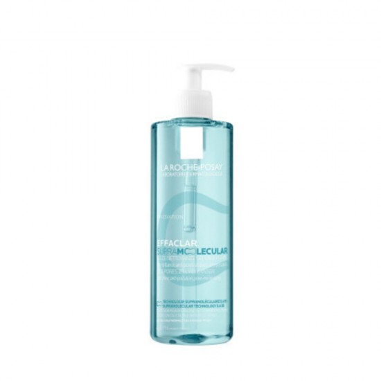 La Roche Posay Effaclar Supramolecular Gel Καθαρισμού Προσώπου για Έλεγχο λιπαρότητας & Κατά των ατελειών 400ml