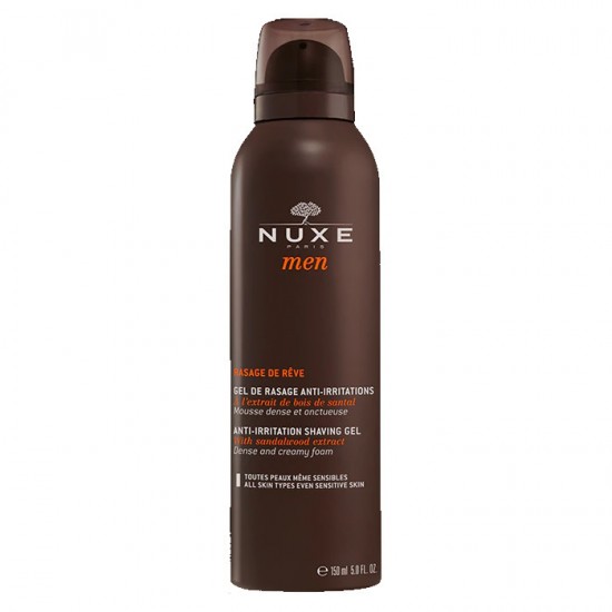 Nuxe Men Rasage De Reve Anti Irritation Shaving Gel 150ml Nuxe Men Rasage De Reve Anti Irritation Shaving Gel 150ml