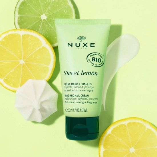 Nuxe Sweet Lemon Ενυδατική Κρέμα Χεριών και Νυχιών 50ml