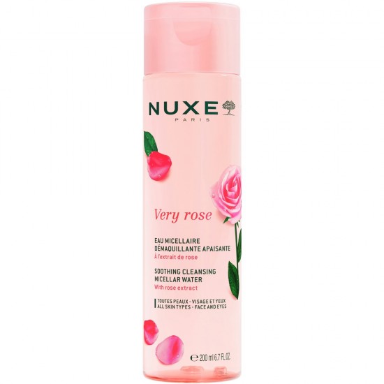Nuxe Very Rose 3-in-1 Soothing Micellar Water Μικυλλιακό Νερό Καθαρισμού για Πρόσωπο & Μάτια, 200ml Nuxe Very Rose 3-in-1 Soothing Micellar Water Μικυλλιακό Νερό Καθαρισμού για Πρόσωπο & Μάτια, 200ml