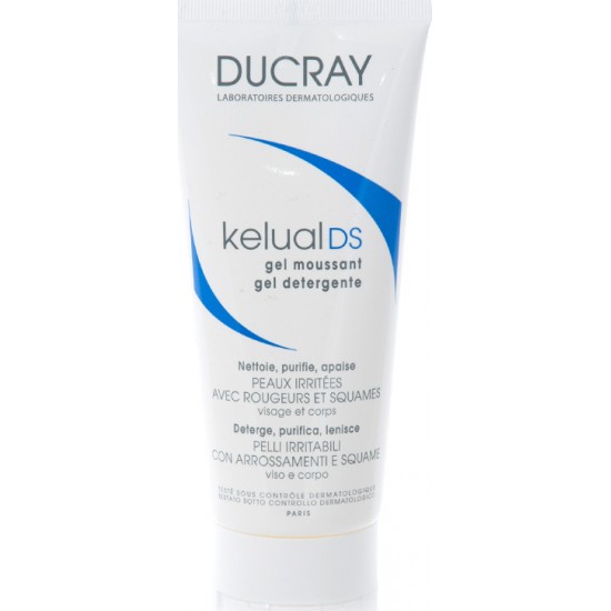 Ducray Gel Καθαρισμού Kelual Ds Foaming Gel για Ευαίσθητες Επιδερμίδες 200ml Ducray Gel Καθαρισμού Kelual Ds Foaming Gel για Ευαίσθητες Επιδερμίδες 200ml