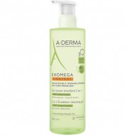 A-DERMA Exomega Control Gel Lavant Emollient 2in1 500ml