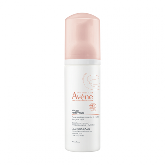 AVENE - MOUSSE NETTOYANTE, Αφρός καθαρισμού για κανονικό-μικτό δέρμα για πρόσωπο & μάτια 150ml