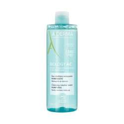 A-Derma Micellar Water Καθαρισμού Biology AC για Λιπαρές Επιδερμίδες 400ml