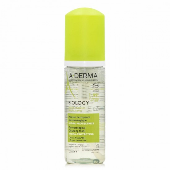 A-Derma Αφρός Καθαρισμού Biology Hydra-Protective 150ml A-Derma Αφρός Καθαρισμού Biology Hydra-Protective 150ml
