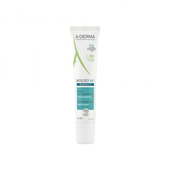 A-Derma Biology AC Light Αντιγηραντική Κρέμα Προσώπου για Λιπαρές/Μικτές Επιδερμίδες κατά των Ατελειών 40ml