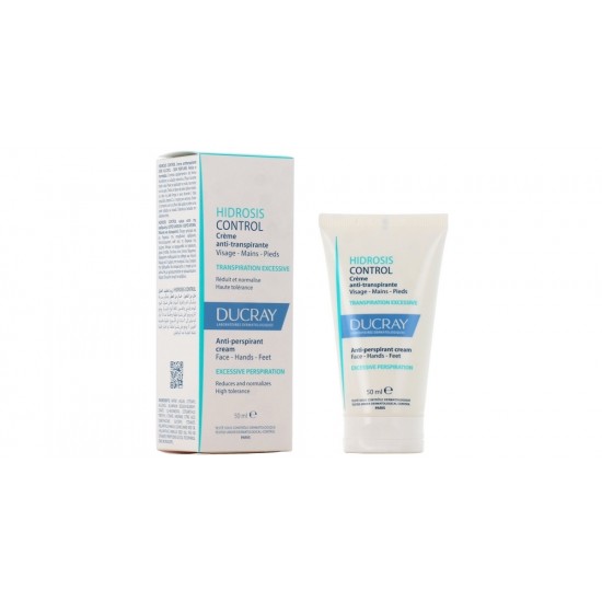 Ducray Hidrosis Control Face, Hands & Feet Αποσμητικό σε Κρέμα 50ml