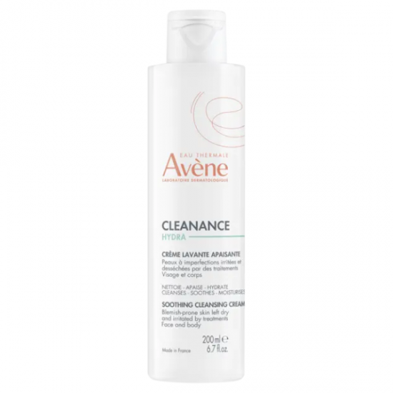 AVENE - CLEANANCE Hydra Soothing Cleansing Cream Καταπραϋντική Κρέμα Καθαρισμού 200ml AVENE - CLEANANCE Hydra Soothing Cleansing Cream Καταπραϋντική Κρέμα Καθαρισμού 200ml