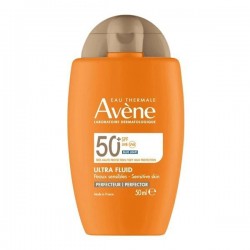 AVENE Αδιάβροχη Αντηλιακή Λοσιόν Προσώπου SPF50+ με Χρώμα 50ml