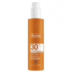 Eau Thermale Avène Solaire Αντηλιακό Προσώπου και Σώματος SPF30 σε Spray 200ml