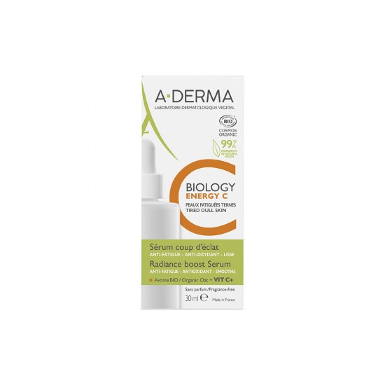 A-Derma Biology Serum Προσώπου με Βιταμίνη C για Λάμψη 30ml A-Derma Biology Serum Προσώπου με Βιταμίνη C για Λάμψη 30ml