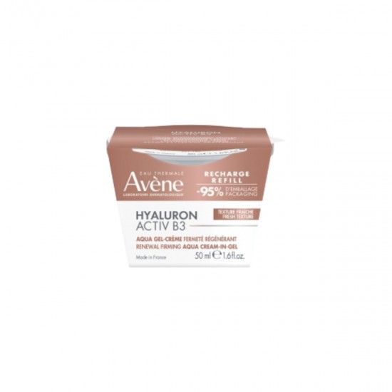 Avene Activ B3 Refill Αντιγηραντικό Gel Προσώπου με Υαλουρονικό Οξύ 50ml