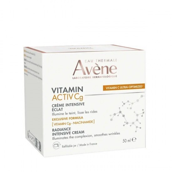 Eau Thermale Avène Vitamin Activ Cg Κρέμα Προσώπου Ημέρας με Υαλουρονικό Οξύ & Βιταμίνη C 50ml Eau Thermale Avène Vitamin Activ Cg Κρέμα Προσώπου Ημέρας με Υαλουρονικό Οξύ & Βιταμίνη C 50ml