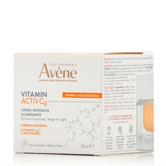 Eau Thermale Avène Vitamin Activ Cg Κρέμα Προσώπου Ημέρας με Υαλουρονικό Οξύ & Βιταμίνη C 50ml Eau Thermale Avène Vitamin Activ Cg Κρέμα Προσώπου Ημέρας με Υαλουρονικό Οξύ & Βιταμίνη C 50ml