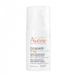 Eau Thermale Avène Cicalfate+ Αδιάβροχη Αντηλιακή Κρέμα Προσώπου SPF50+ 30ml