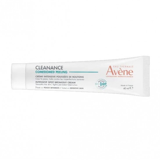 Avene Cleanance Comedomed Peeling Εντατική Κρέμα κατά των Ατελειών σε Έξαρση Κρέμα Προσώπου Νυκτός για Λιπαρές Επιδερμίδες κατά των Ατελειών & της Ακμής 40ml Avene Cleanance Comedomed Peeling Εντατική Κρέμα κατά των Ατελειών σε Έξαρση Κρέμα Προσώπου Νυκτός για Λιπαρές Επιδερμίδες κατά των Ατελειών & της Ακμής 40ml