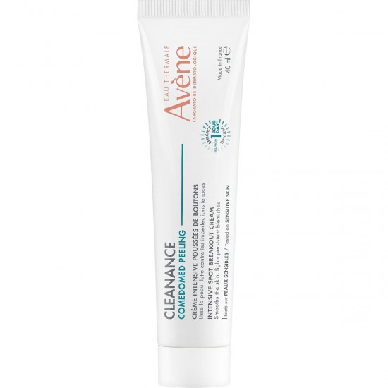 Avene Cleanance Comedomed Peeling Εντατική Κρέμα κατά των Ατελειών σε Έξαρση Κρέμα Προσώπου Νυκτός για Λιπαρές Επιδερμίδες κατά των Ατελειών & της Ακμής 40ml Avene Cleanance Comedomed Peeling Εντατική Κρέμα κατά των Ατελειών σε Έξαρση Κρέμα Προσώπου Νυκτός για Λιπαρές Επιδερμίδες κατά των Ατελειών & της Ακμής 40ml