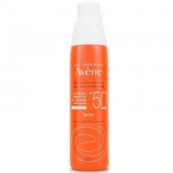 Eau Thermale Avène 100% Invisible Αντηλιακό Προσώπου και Σώματος SPF50+ σε Spray 200ml