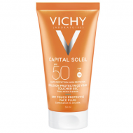 Vichy capital Soleil Mattifying Fluid Dry Touch Αδιάβροχη Αντηλιακή Κρέμα Προσώπου SPF50 50ml
