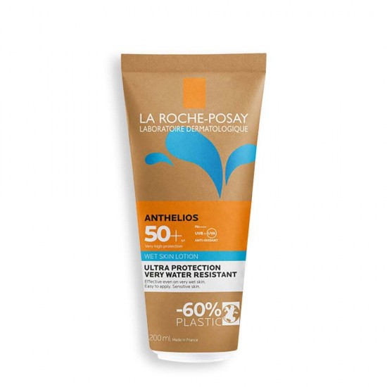 La Roche Posay Anthelios Wet Skin Αδιάβροχη Αντηλιακή Λοσιόν για το Σώμα SPF50 200ml La Roche Posay Anthelios Wet Skin Αδιάβροχη Αντηλιακή Λοσιόν για το Σώμα SPF50 200ml