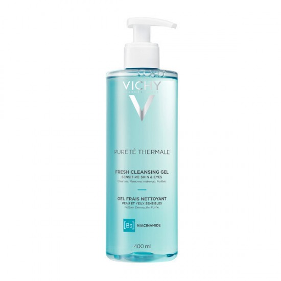 Vichy Gel Καθαρισμού Purete Thermale Fresh Cleansing Gel B3 & Niacinamide για Ευαίσθητες Επιδερμίδες 400ml Vichy Gel Καθαρισμού Purete Thermale Fresh Cleansing Gel B3 & Niacinamide για Ευαίσθητες Επιδερμίδες 400ml
