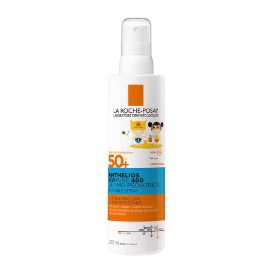La Roche Posay Anthelios Dermo-Pediatrics Invisible SPF50+ Παιδικό Αντηλιακό Spray 200ml