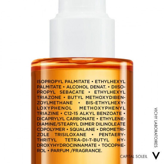 Vichy Capital Soleil Cell Protect Αδιάβροχο Αντηλιακό Λάδι Προσώπου και Σώματος SPF30 200ml