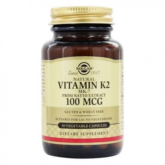 Solgar Vitamin K2 100μg vegcaps 50s