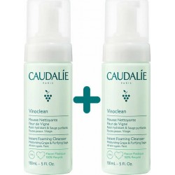 Caudalie Αφρός Καθαρισμού Vinoclean 2x150ml