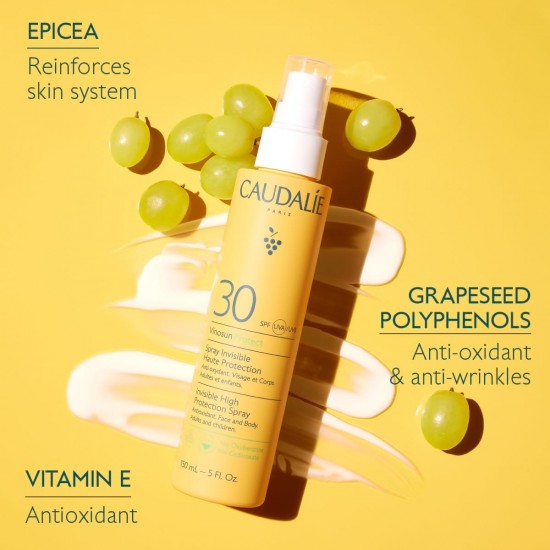 Caudalie Vinosun Αντηλιακή Κρέμα Προσώπου και Σώματος SPF30 σε Spray 150ml