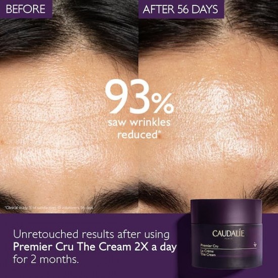 Caudalie Premier Cru La Creme Refill 24ωρη Αντιγηραντική Κρέμα Προσώπου Ημέρας για Κανονικές Επιδερμίδες 50ml Caudalie Premier Cru La Creme Refill 24ωρη Αντιγηραντική Κρέμα Προσώπου Ημέρας για Κανονικές Επιδερμίδες 50ml
