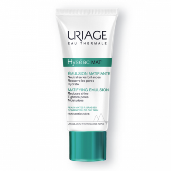 URIAGE Hyseac Mat Mattifying Care Κρέμα προσώπου για μικτές έως και λιπαρές επιδερμίδες 40ml URIAGE Hyseac Mat Mattifying Care Κρέμα προσώπου για μικτές έως και λιπαρές επιδερμίδες 40ml