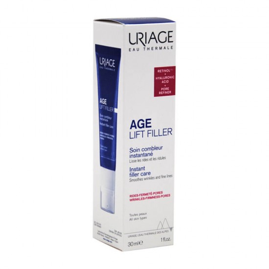 Uriage Age Lift Filler Κρέμα Προσώπου Ημέρας για Ενυδάτωση, Αντιγήρανση & Σύσφιξη με Υαλουρονικό Οξύ & Ρετινόλη 30ml