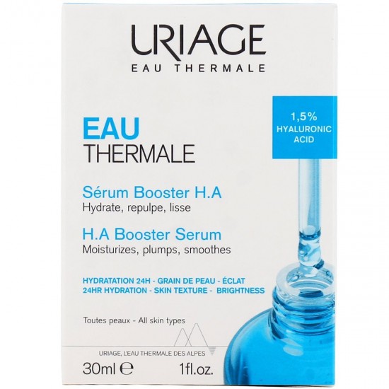 Uriage Eau Thermal H.A. Ενυδατικό Booster Προσώπου με Υαλουρονικό Οξύ 30ml