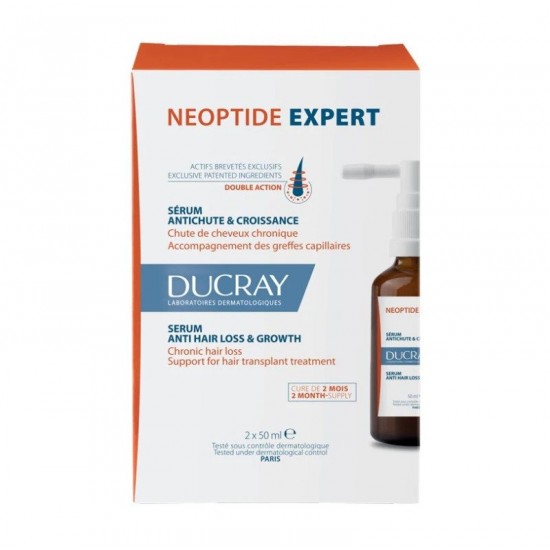 Ducray Neoptide Expert Anti-hair Loss & Growth Serum κατά της Τριχόπτωσης για Όλους τους Τύπους Μαλλιών 2x50ml Ducray Neoptide Expert Anti-hair Loss & Growth Serum κατά της Τριχόπτωσης για Όλους τους Τύπους Μαλλιών 2x50ml