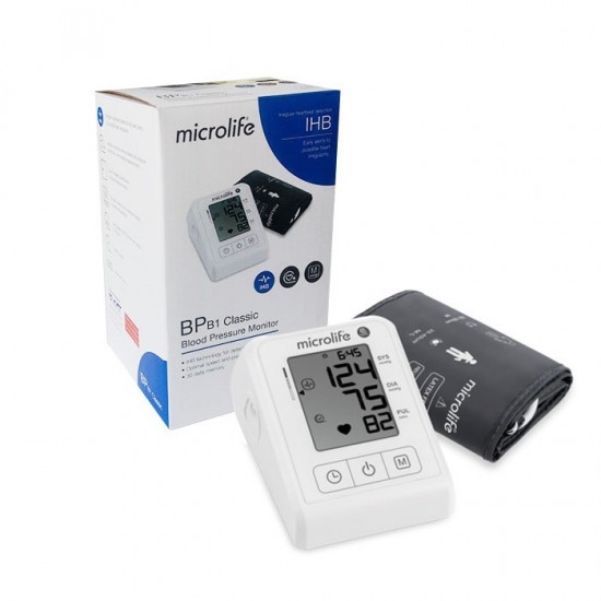 Microlife BP B1 Classic Ψηφιακό Πιεσόμετρο Μπράτσου με ανίχνευση Αρρυθμίας Microlife BP B1 Classic Ψηφιακό Πιεσόμετρο Μπράτσου με ανίχνευση Αρρυθμίας