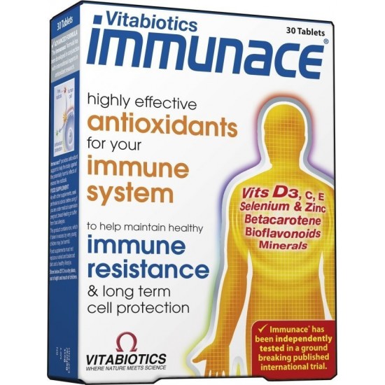 Vitabiotics Immunance Συμπλήρωμα για την Ενίσχυση του Ανοσοποιητικού 30 ταμπλέτες Vitabiotics Immunance Συμπλήρωμα για την Ενίσχυση του Ανοσοποιητικού 30 ταμπλέτες
