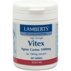 Lamberts High Strength Vitex Agnus Castus 1000mg Συμπλήρωμα για την Εμμηνόπαυση 60 ταμπλέτες