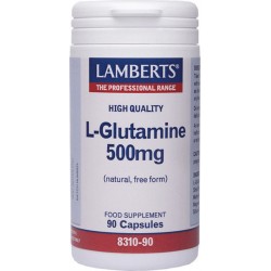 Lamberts L-Glutamine 500mg 90 κάψουλες