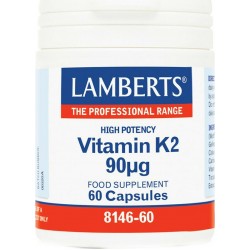 Lamberts Vitamin K2 90MCG 60 κάψουλες